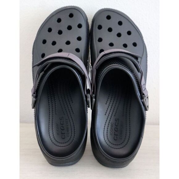 Crocs 208365-001 Men\'s Sz 13 Black Hiker Xscape Clogs main image 12